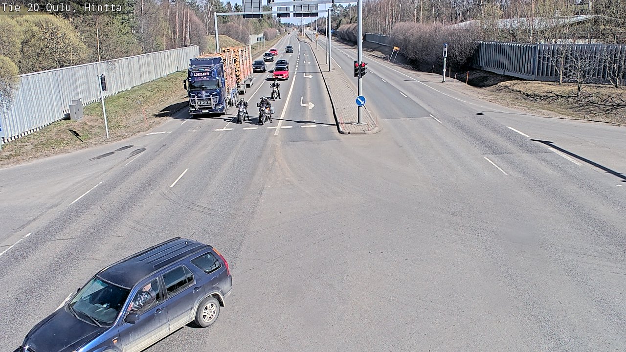 Kelikamerat Kuva Tie 20 Oulu, Hintta, Oulu, Pohjois-Pohjanmaa