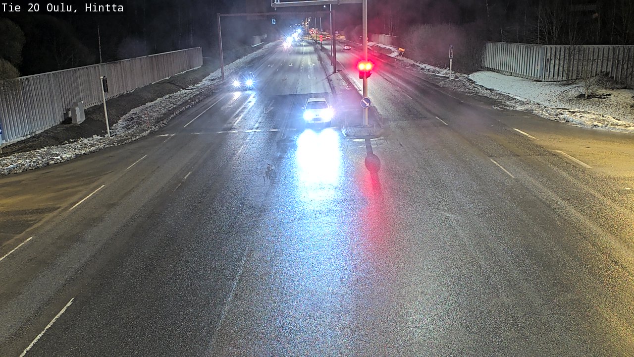 Kelikamerat Kuva Tie 20 Oulu, Hintta, Oulu, Pohjois-Pohjanmaa