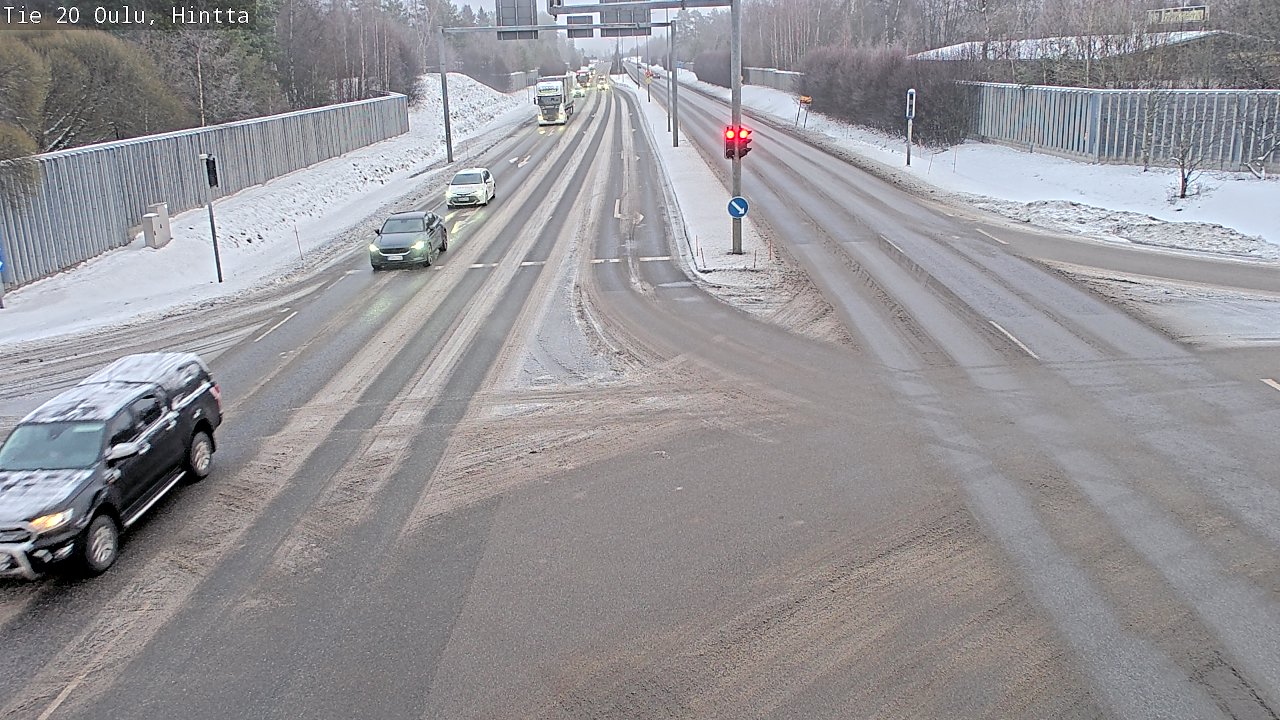 Weather Camera Image Road 20 Oulu, Hintta, Oulu, Pohjois-Pohjanmaa