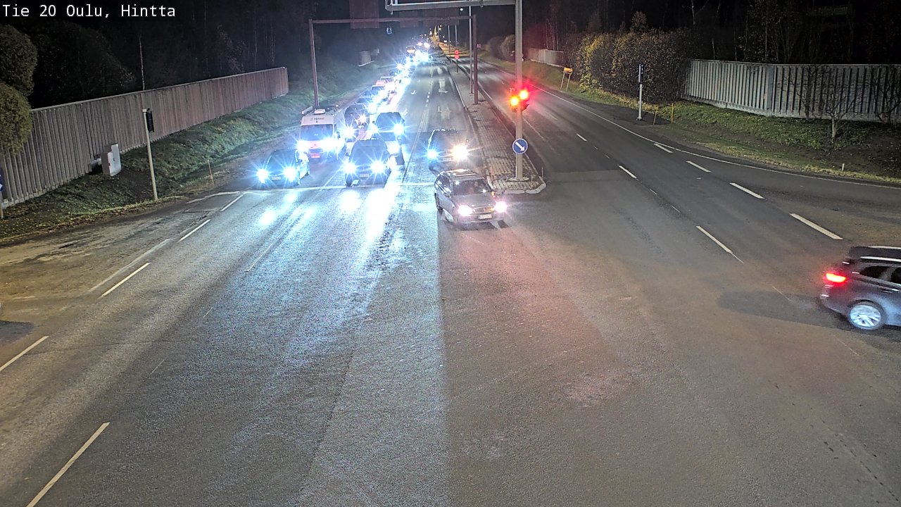 Kelikamerat Kuva Tie 20 Oulu, Hintta, Oulu, Pohjois-Pohjanmaa