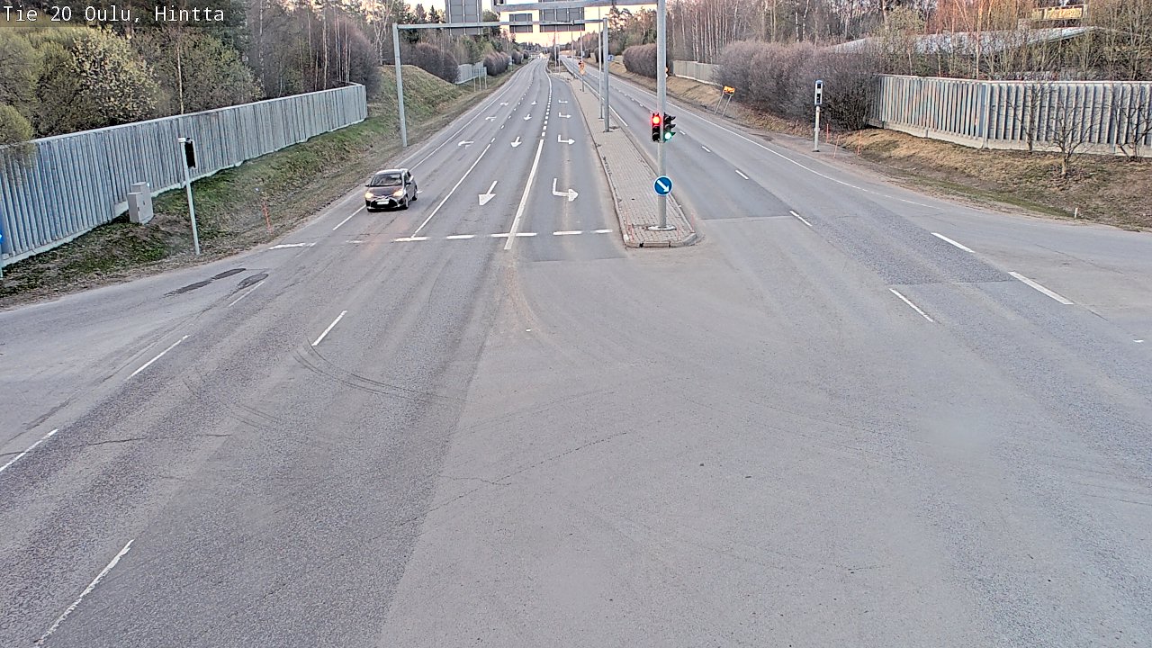 Kelikamerat Kuva Tie 20 Oulu, Hintta, Oulu, Pohjois-Pohjanmaa