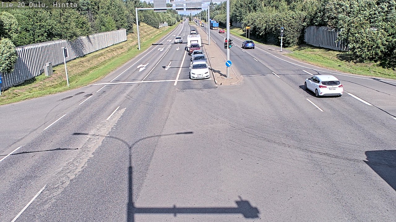 Kelikamerat Kuva Tie 20 Oulu, Hintta, Oulu, Pohjois-Pohjanmaa