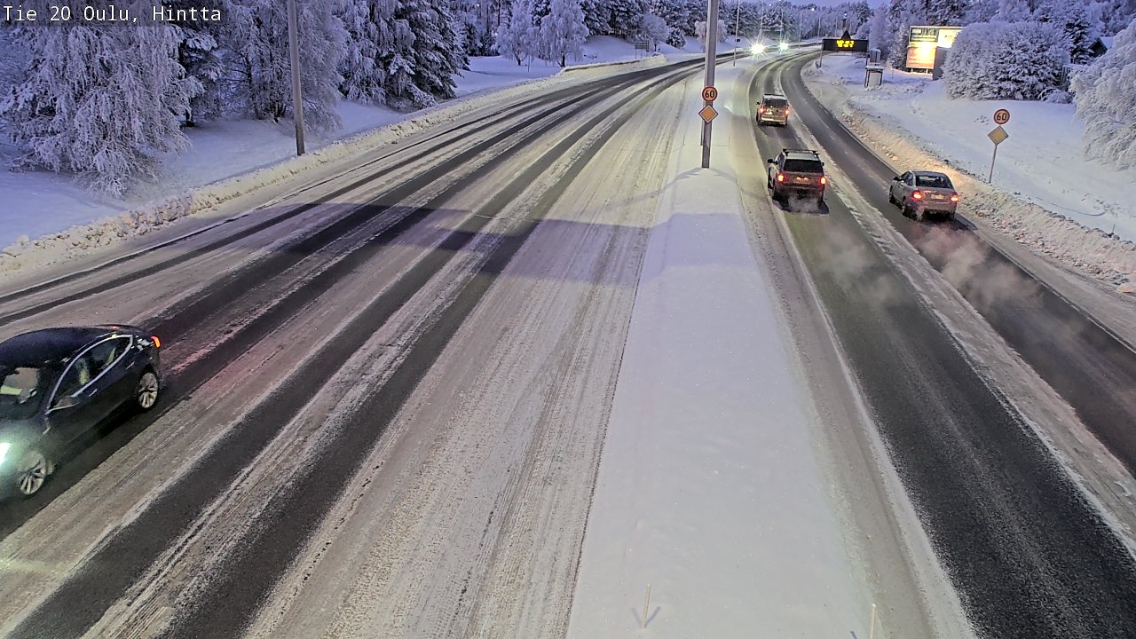Kelikamerat Kuva Tie 20 Oulu, Hintta, Oulu, Pohjois-Pohjanmaa