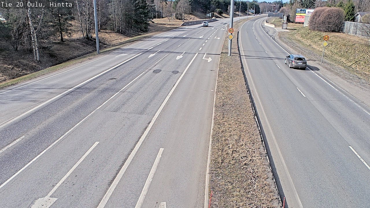 Kelikamerat Kuva Tie 20 Oulu, Hintta, Oulu, Pohjois-Pohjanmaa
