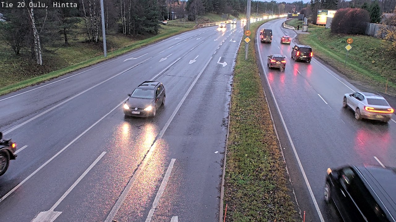 Kelikamerat Kuva Tie 20 Oulu, Hintta, Oulu, Pohjois-Pohjanmaa