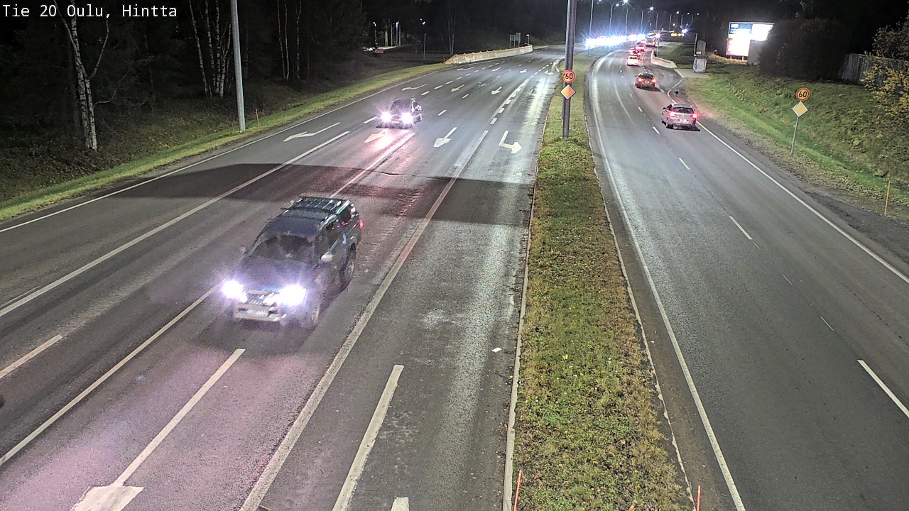 Kelikamerat Kuva Tie 20 Oulu, Hintta, Oulu, Pohjois-Pohjanmaa