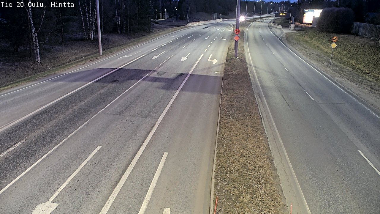 Kelikamerat Kuva Tie 20 Oulu, Hintta, Oulu, Pohjois-Pohjanmaa