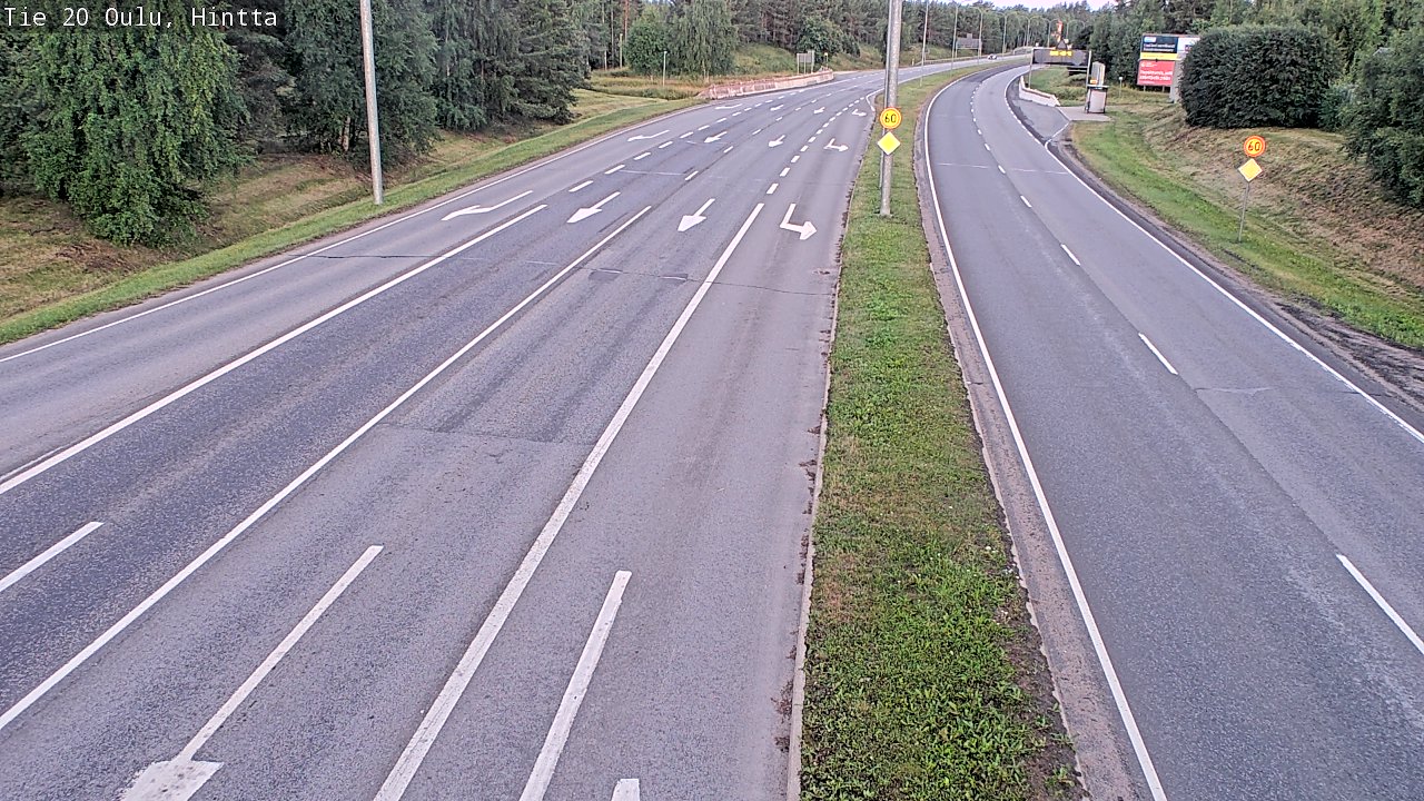 Kelikamerat Kuva Tie 20 Oulu, Hintta, Oulu, Pohjois-Pohjanmaa