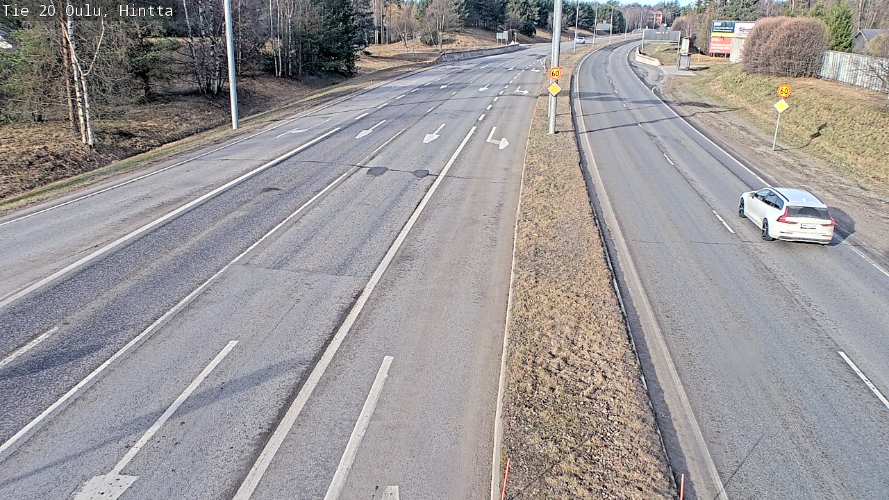 Kelikamerat Kuva Tie 20 Oulu, Hintta, Oulu, Pohjois-Pohjanmaa