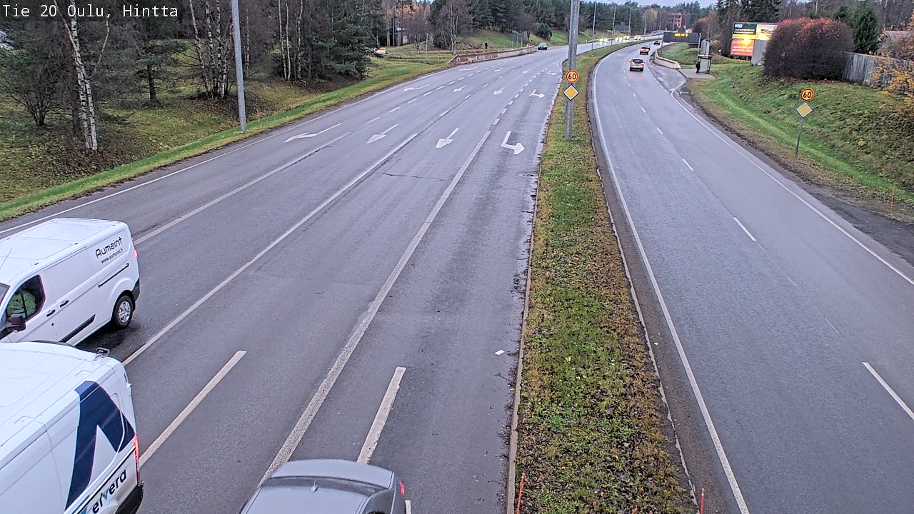 Kelikamerat Kuva Tie 20 Oulu, Hintta, Oulu, Pohjois-Pohjanmaa