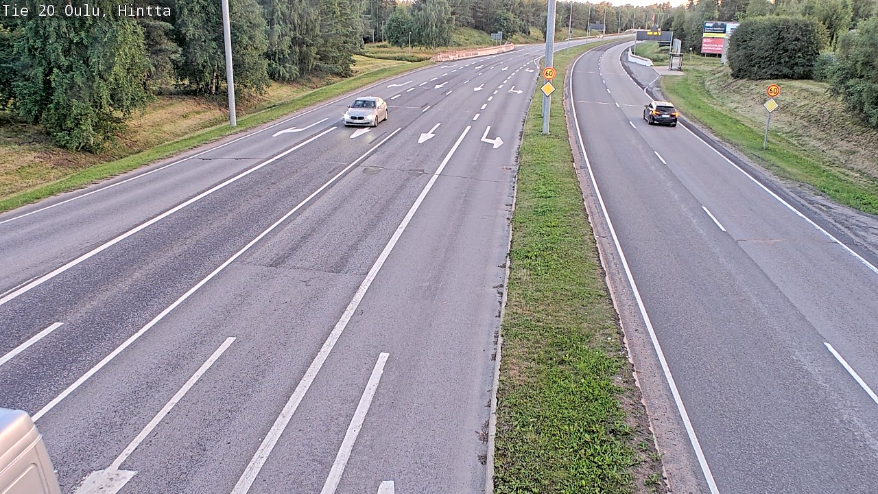 Kelikamerat Kuva Tie 20 Oulu, Hintta, Oulu, Pohjois-Pohjanmaa