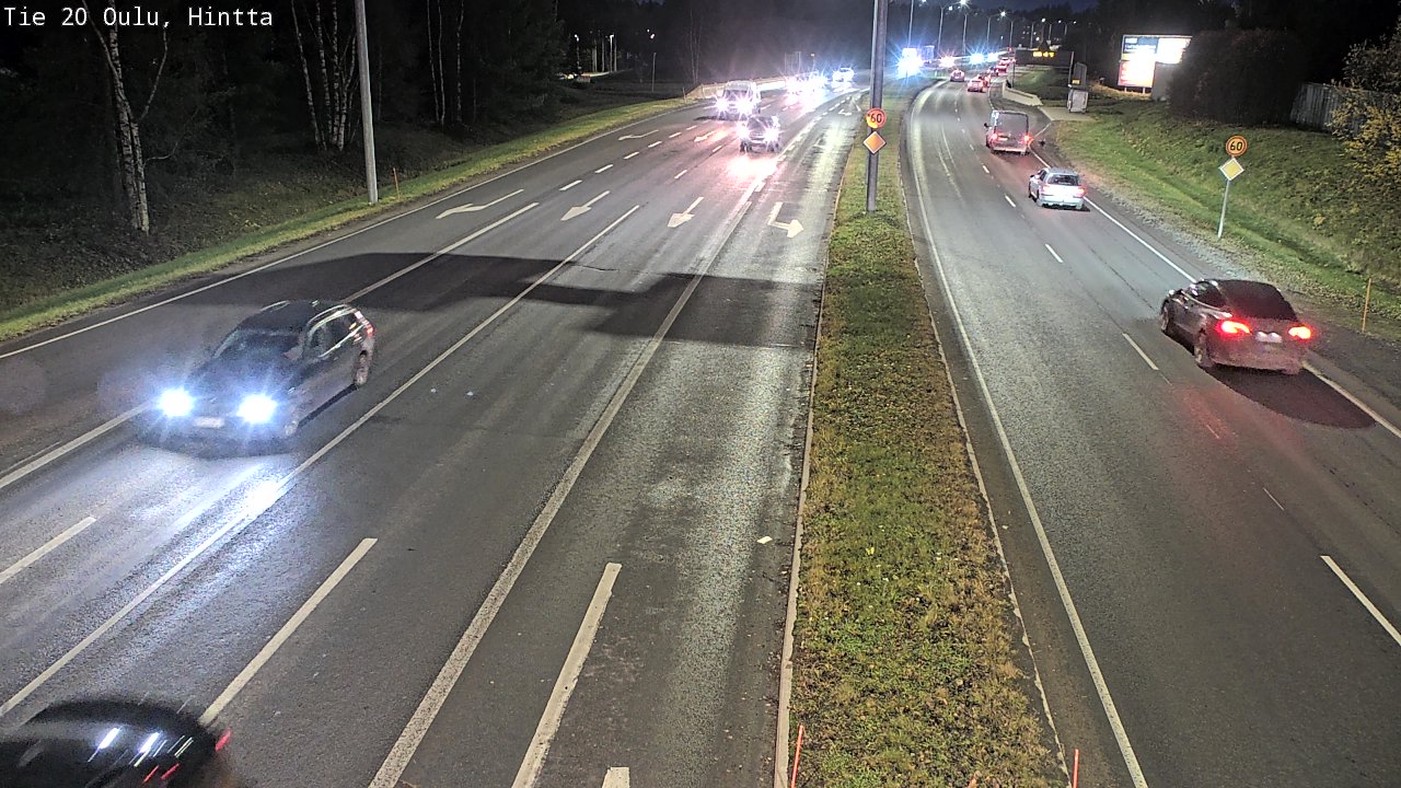 Kelikamerat Kuva Tie 20 Oulu, Hintta, Oulu, Pohjois-Pohjanmaa