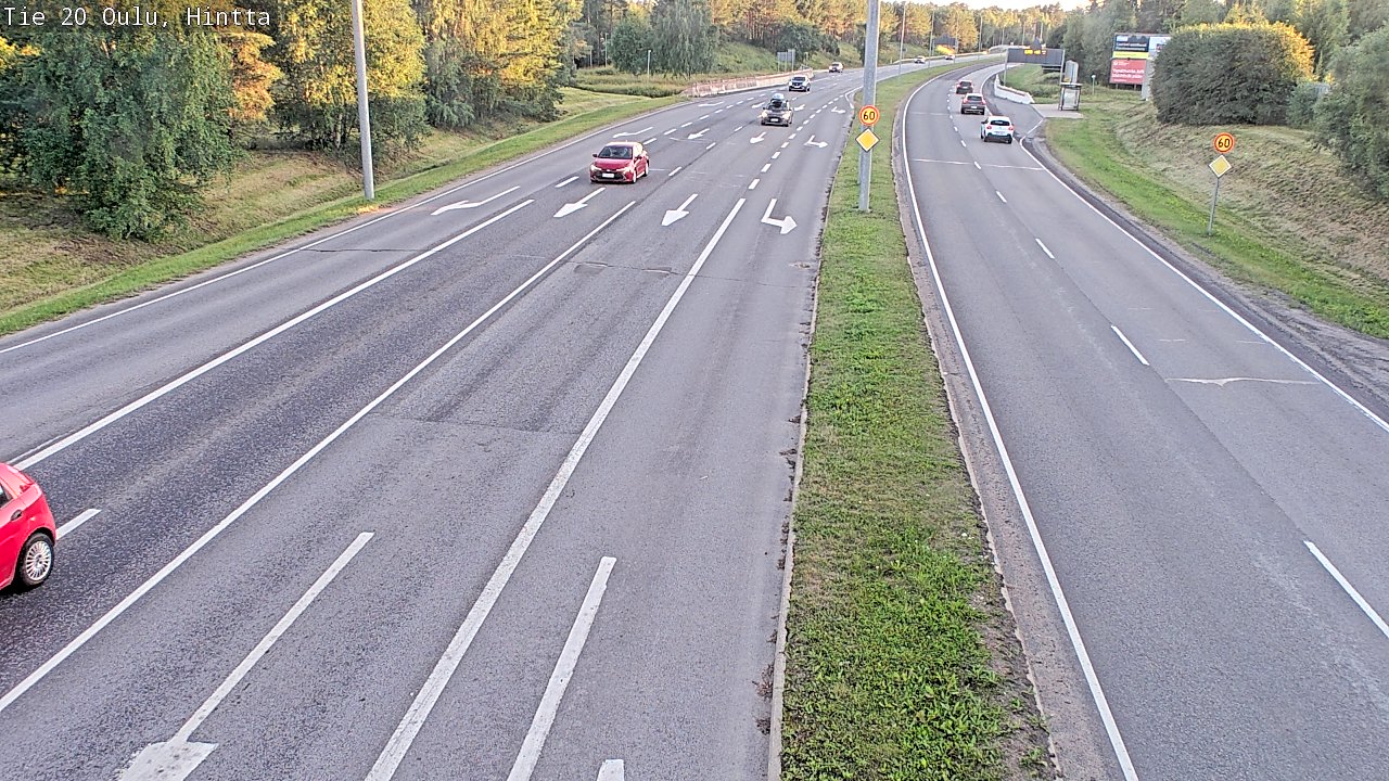 Kelikamerat Kuva Tie 20 Oulu, Hintta, Oulu, Pohjois-Pohjanmaa