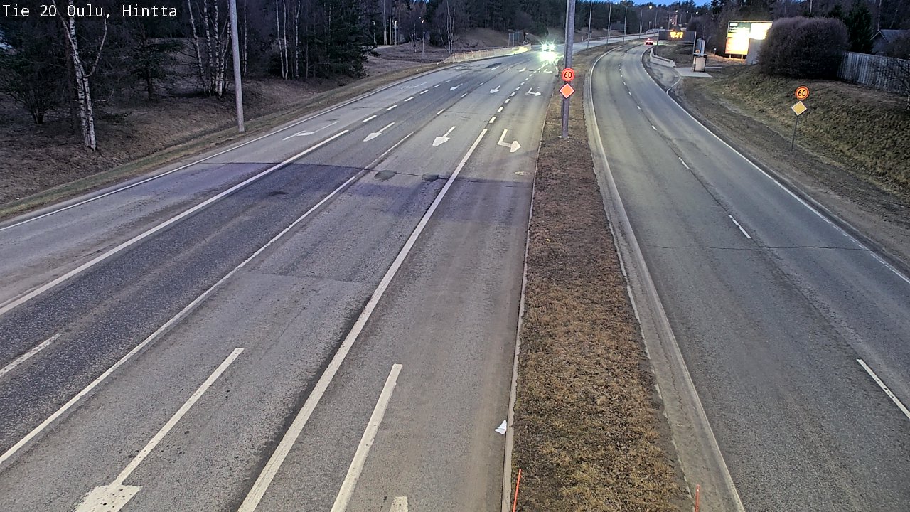 Kelikamerat Kuva Tie 20 Oulu, Hintta, Oulu, Pohjois-Pohjanmaa