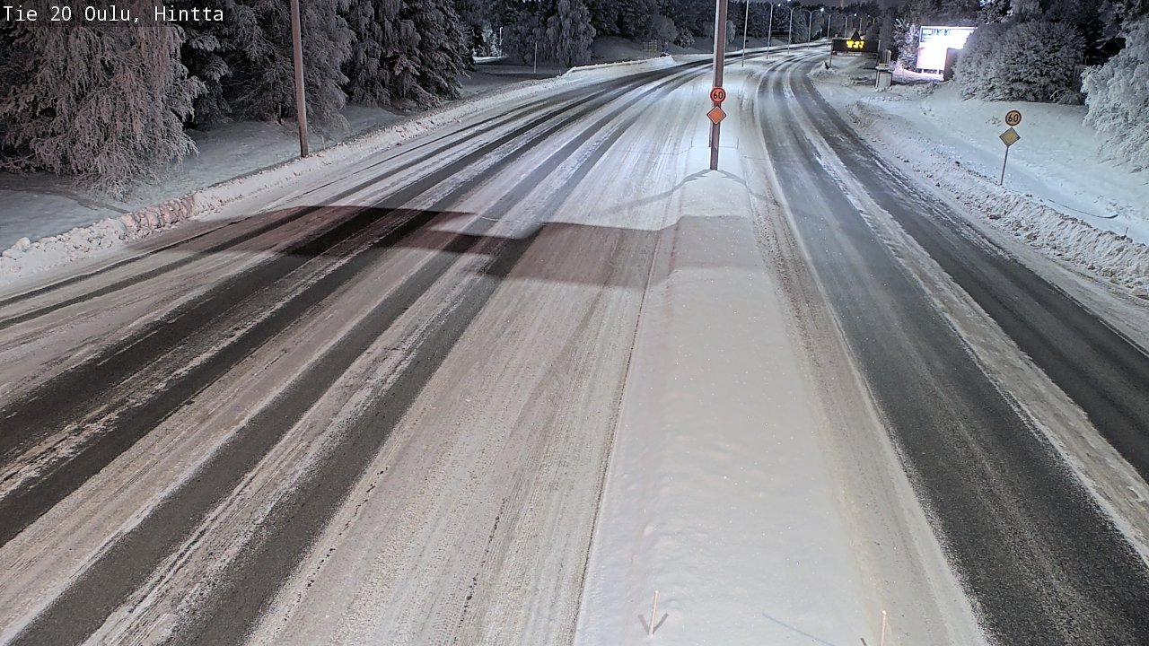 Kelikamerat Kuva Tie 20 Oulu, Hintta, Oulu, Pohjois-Pohjanmaa