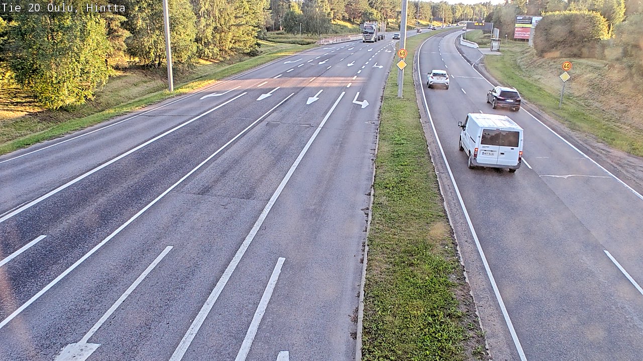 Kelikamerat Kuva Tie 20 Oulu, Hintta, Oulu, Pohjois-Pohjanmaa
