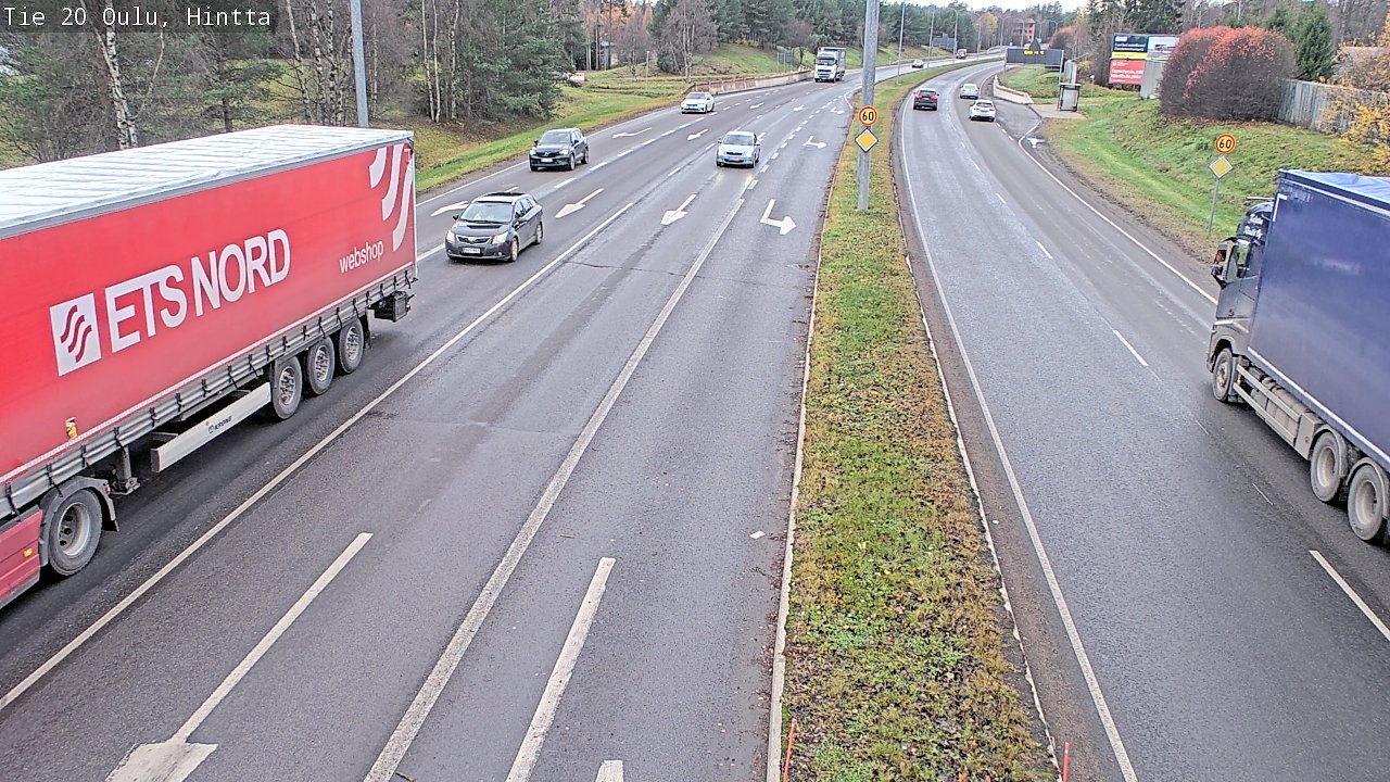 Kelikamerat Kuva Tie 20 Oulu, Hintta, Oulu, Pohjois-Pohjanmaa