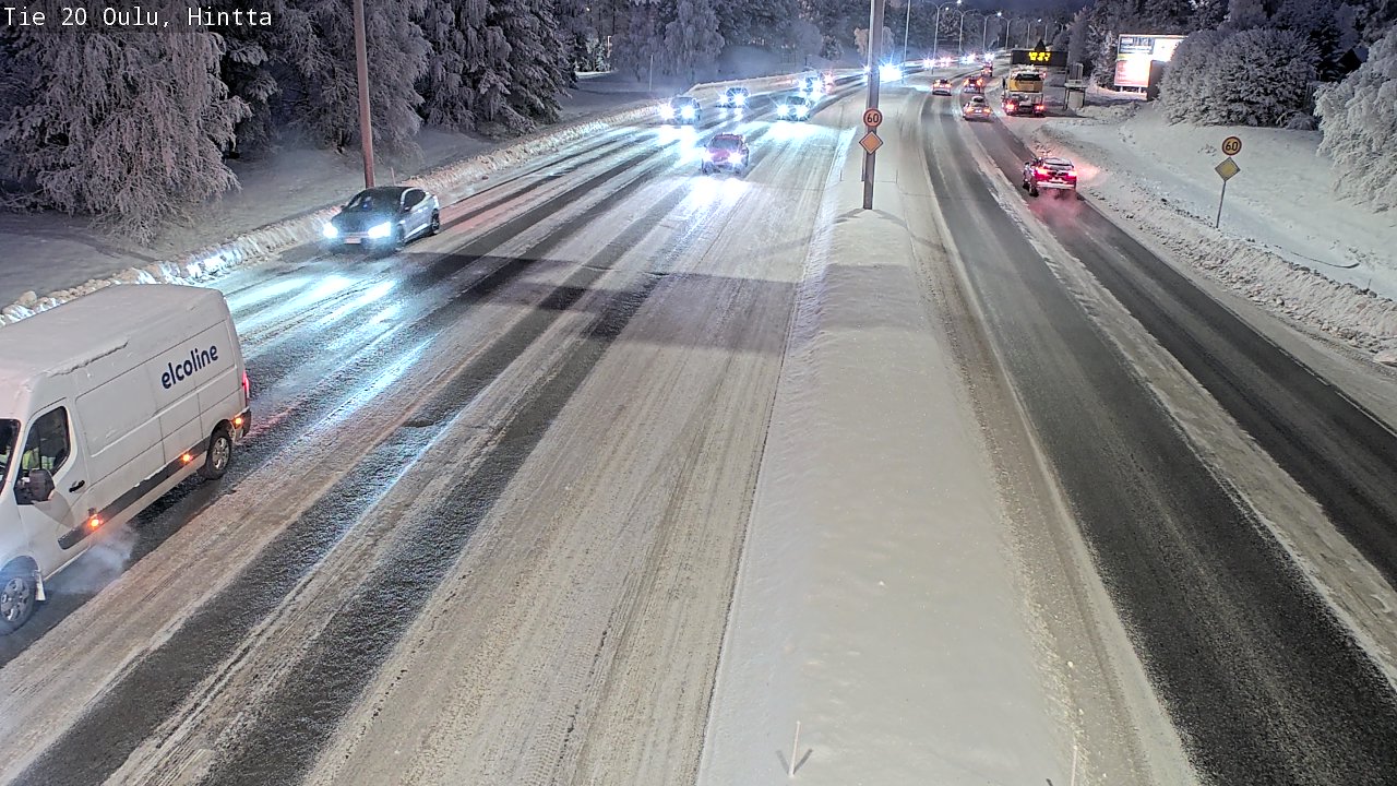 Kelikamerat Kuva Tie 20 Oulu, Hintta, Oulu, Pohjois-Pohjanmaa