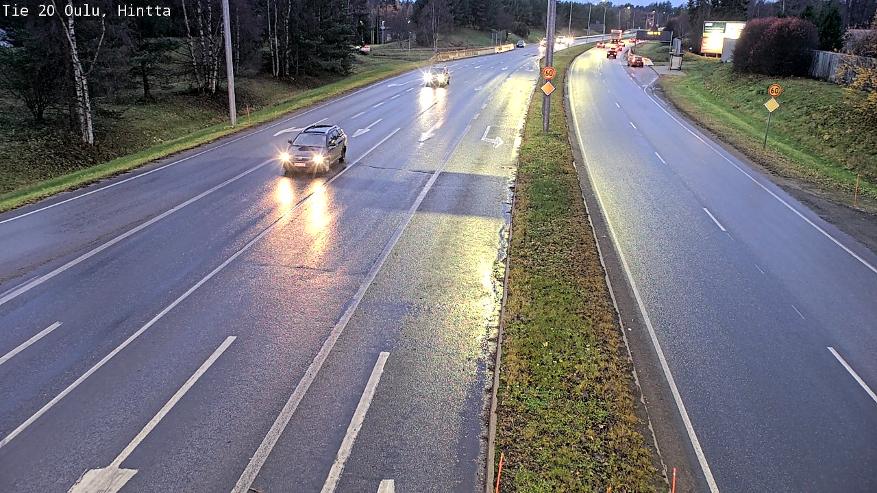 Kelikamerat Kuva Tie 20 Oulu, Hintta, Oulu, Pohjois-Pohjanmaa
