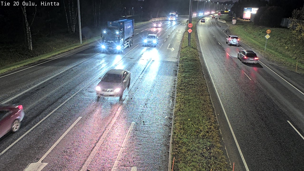 Kelikamerat Kuva Tie 20 Oulu, Hintta, Oulu, Pohjois-Pohjanmaa