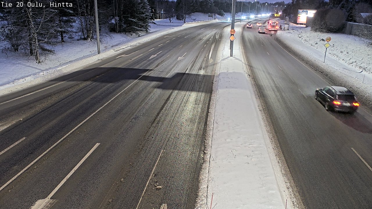 Kelikamerat Kuva Tie 20 Oulu, Hintta, Oulu, Pohjois-Pohjanmaa