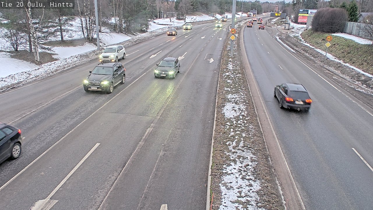 Kelikamerat Kuva Tie 20 Oulu, Hintta, Oulu, Pohjois-Pohjanmaa