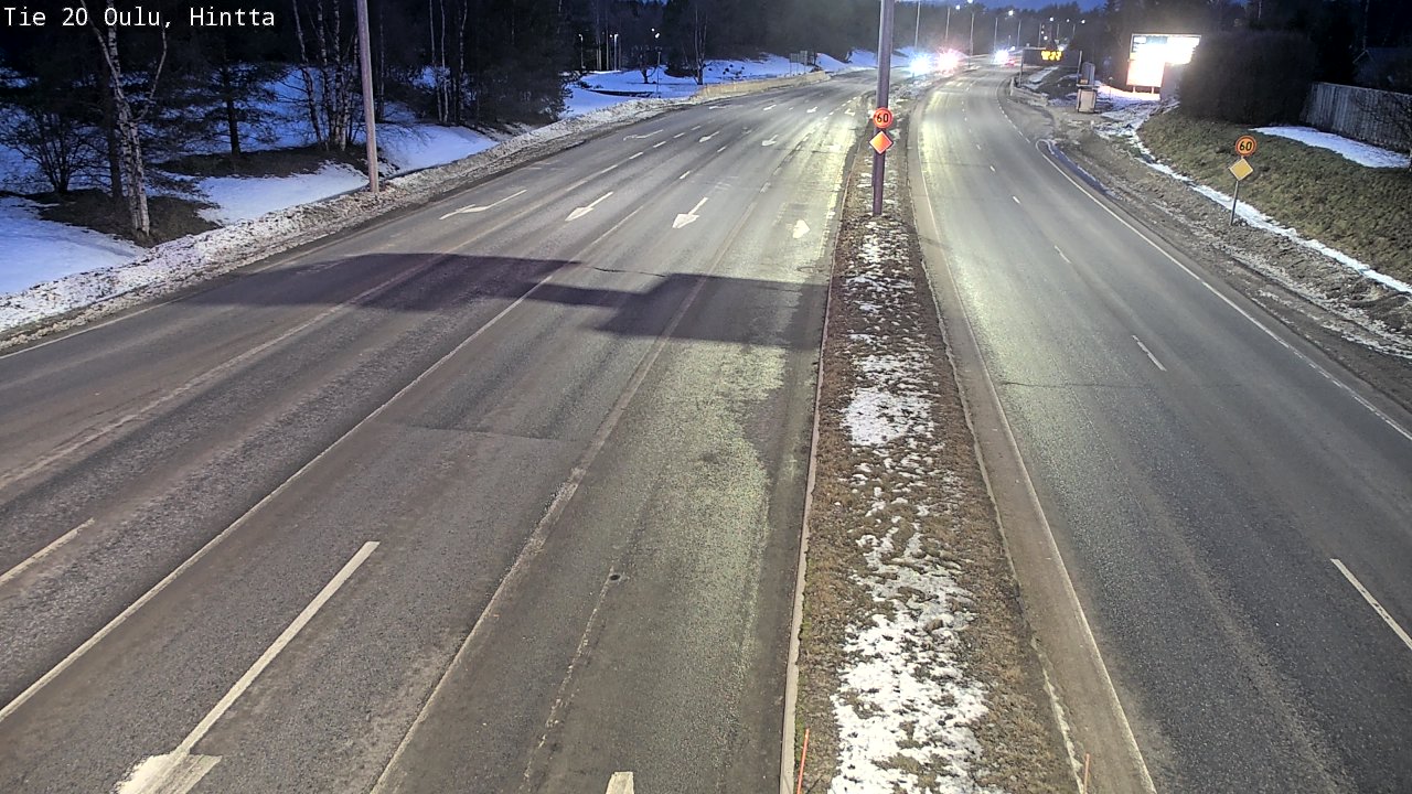 Kelikamerat Kuva Tie 20 Oulu, Hintta, Oulu, Pohjois-Pohjanmaa