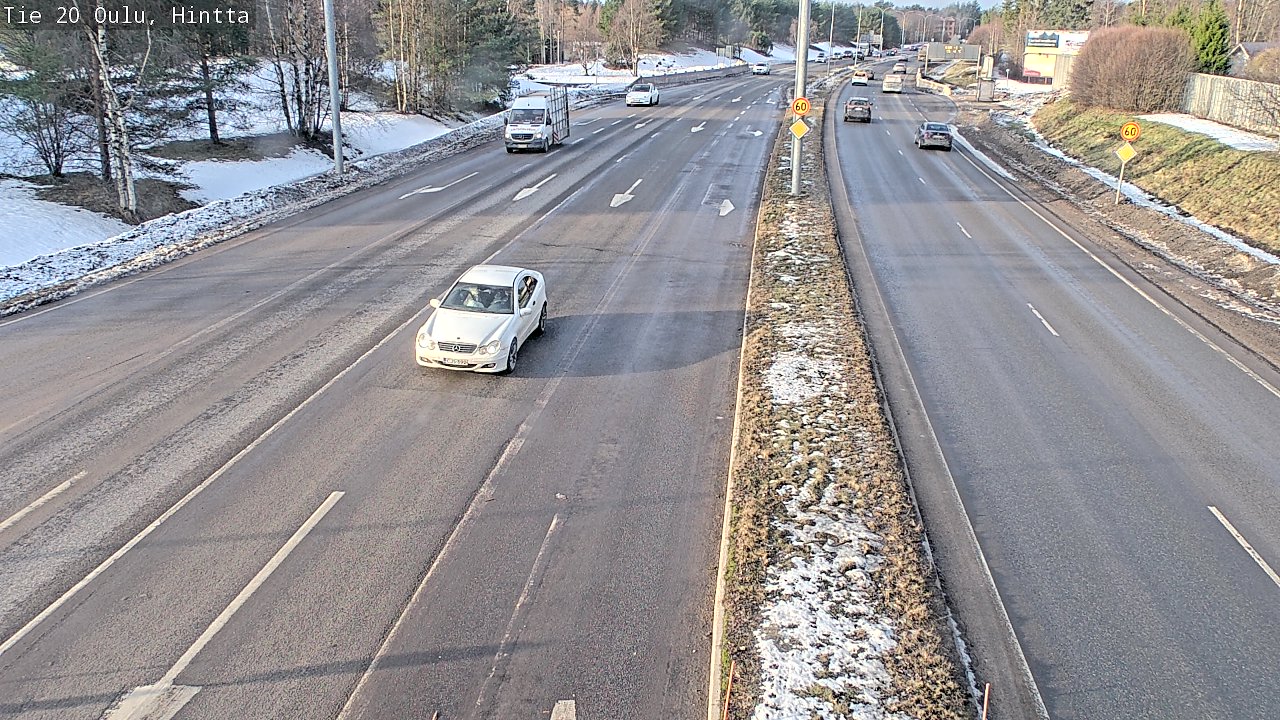Kelikamerat Kuva Tie 20 Oulu, Hintta, Oulu, Pohjois-Pohjanmaa