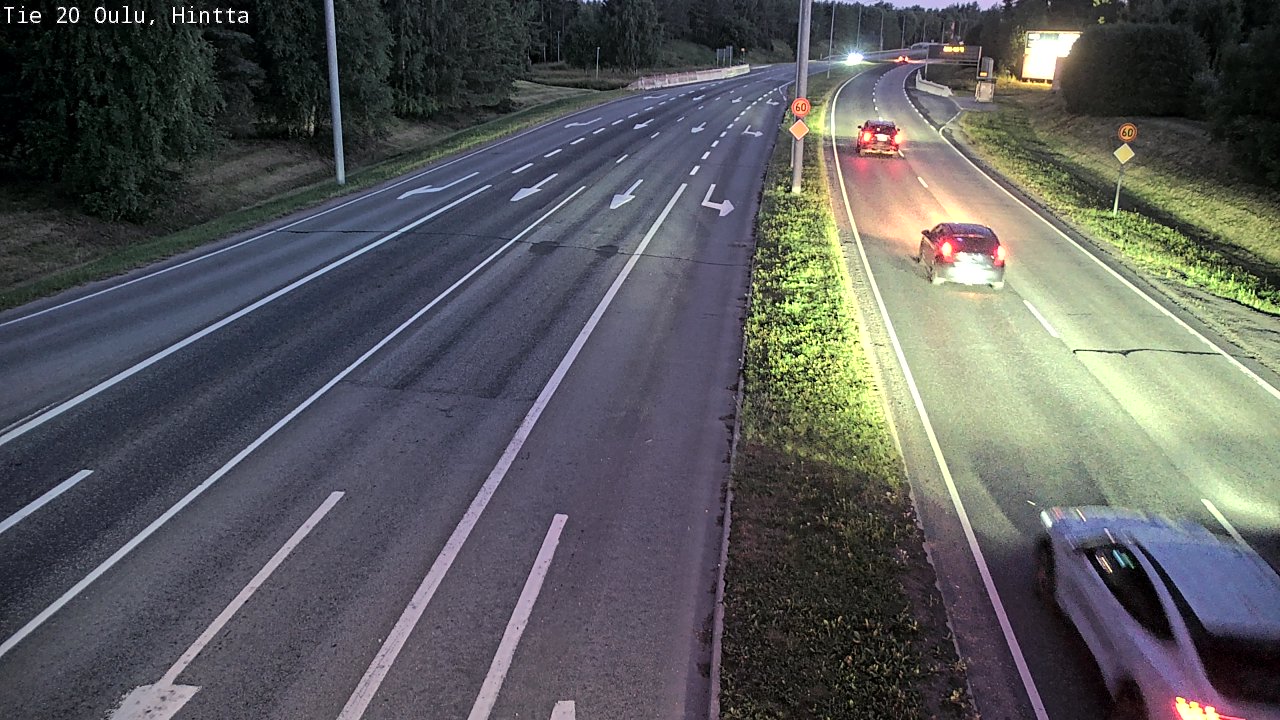 Kelikamerat Kuva Tie 20 Oulu, Hintta, Oulu, Pohjois-Pohjanmaa