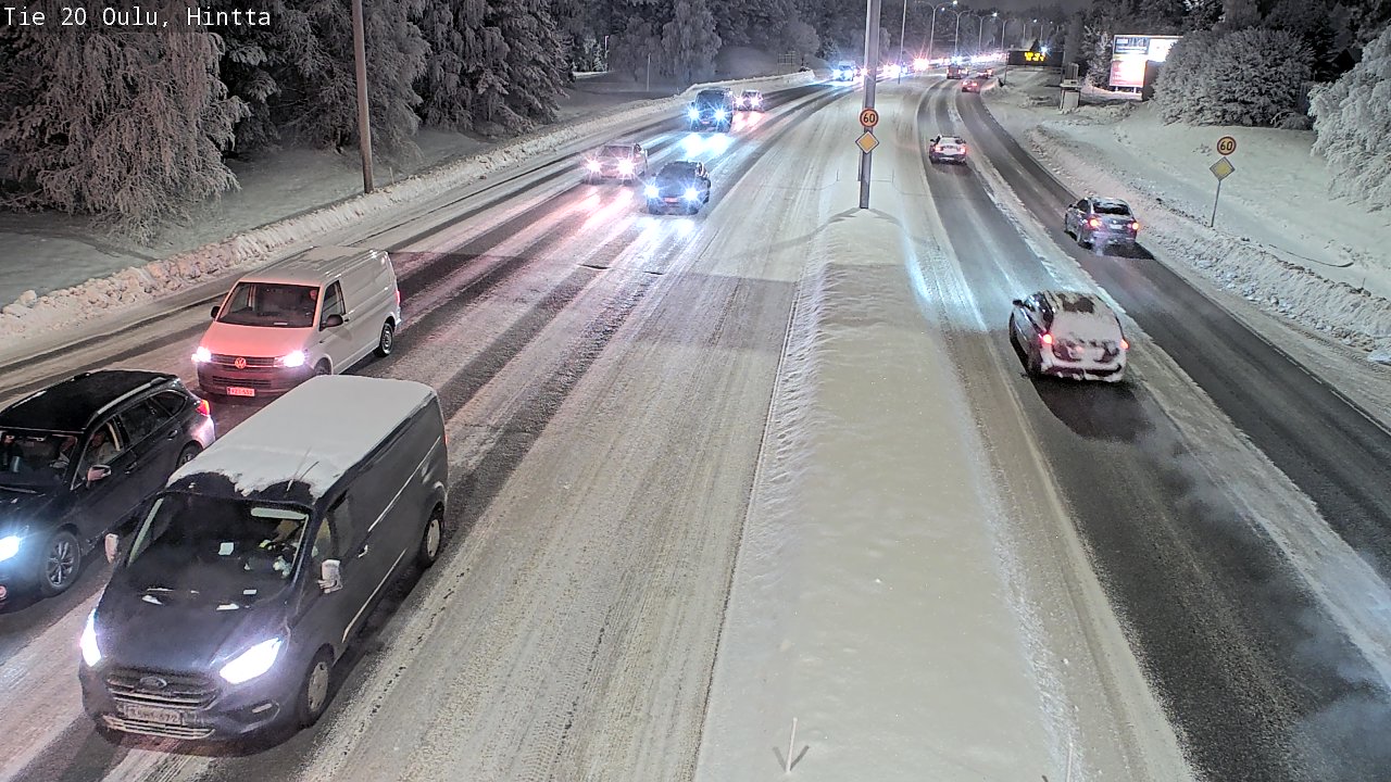 Kelikamerat Kuva Tie 20 Oulu, Hintta, Oulu, Pohjois-Pohjanmaa