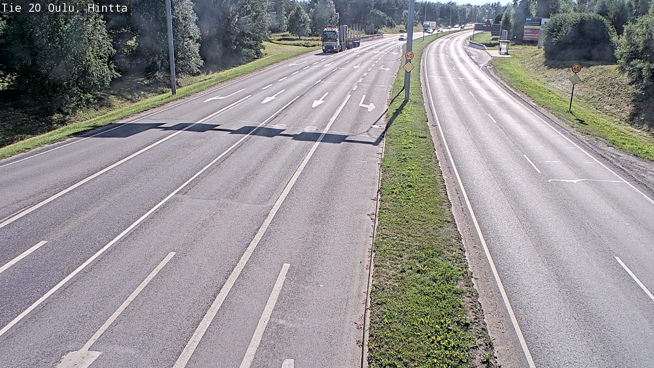 Kelikamerat Kuva Tie 20 Oulu, Hintta, Oulu, Pohjois-Pohjanmaa