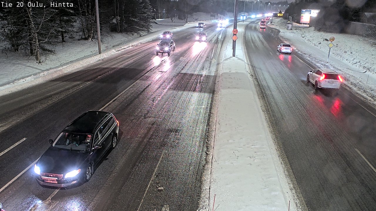 Kelikamerat Kuva Tie 20 Oulu, Hintta, Oulu, Pohjois-Pohjanmaa