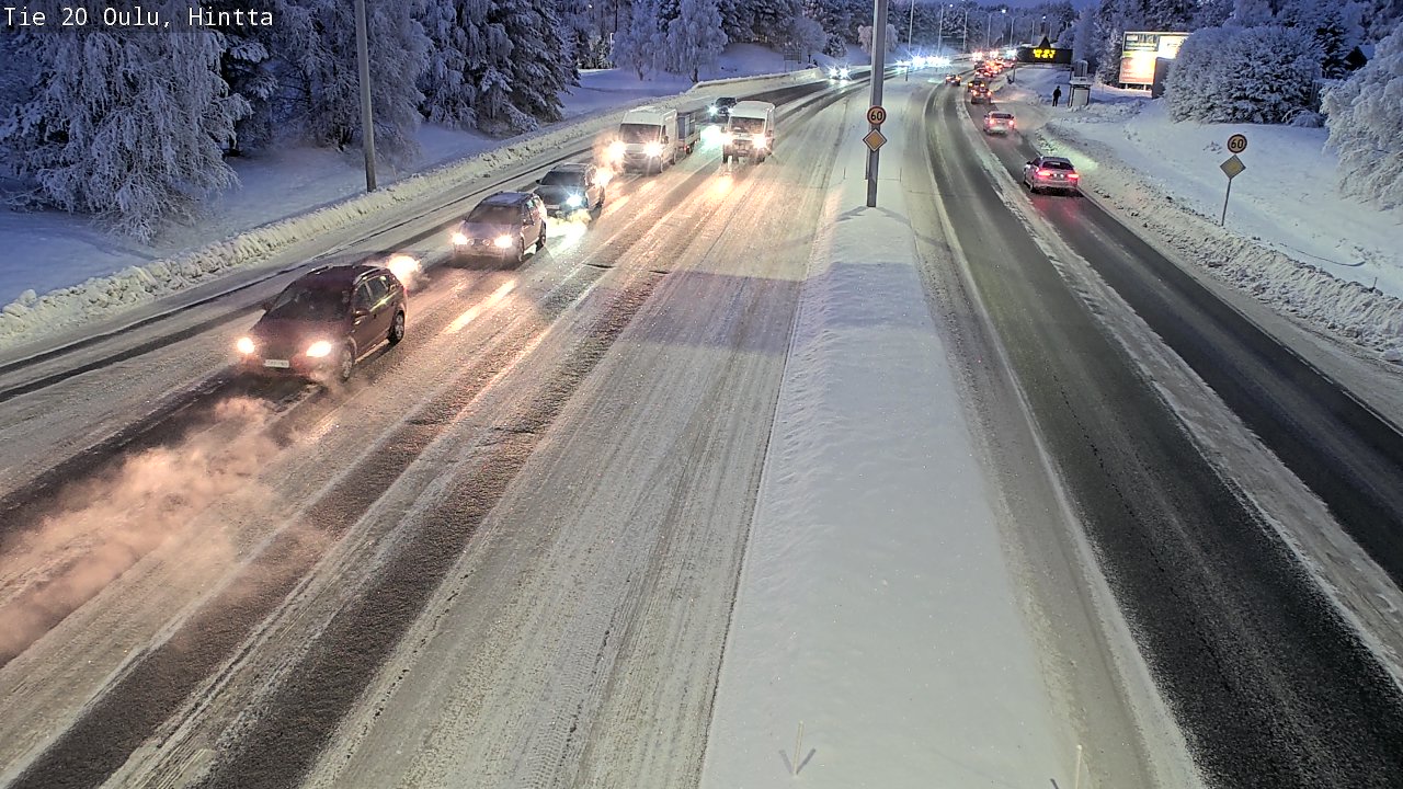 Kelikamerat Kuva Tie 20 Oulu, Hintta, Oulu, Pohjois-Pohjanmaa