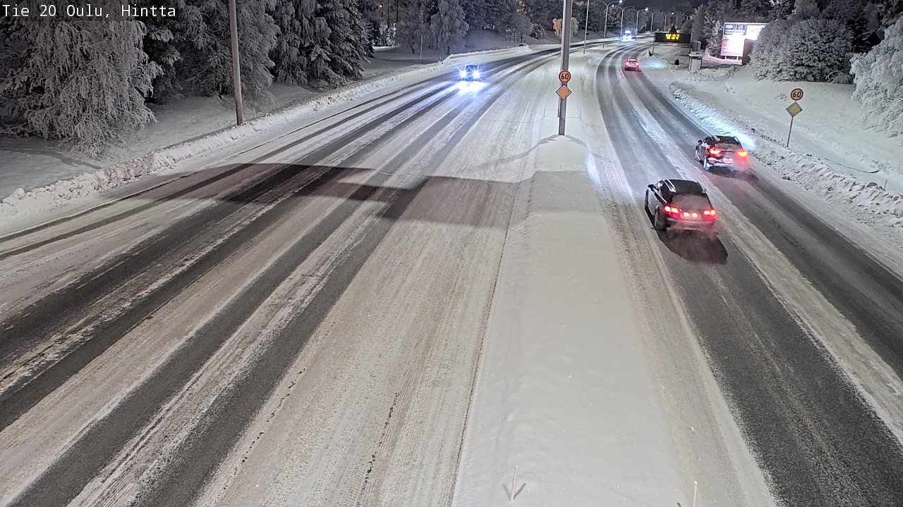 Kelikamerat Kuva Tie 20 Oulu, Hintta, Oulu, Pohjois-Pohjanmaa