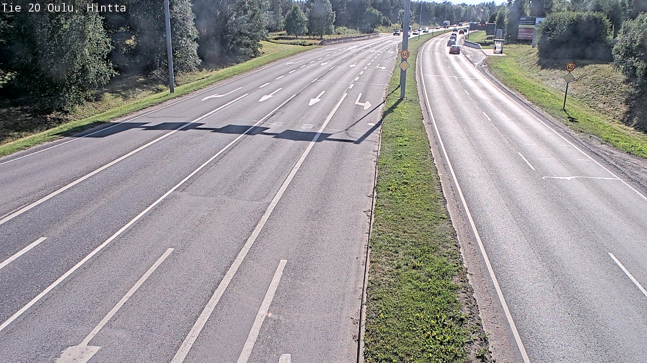 Kelikamerat Kuva Tie 20 Oulu, Hintta, Oulu, Pohjois-Pohjanmaa