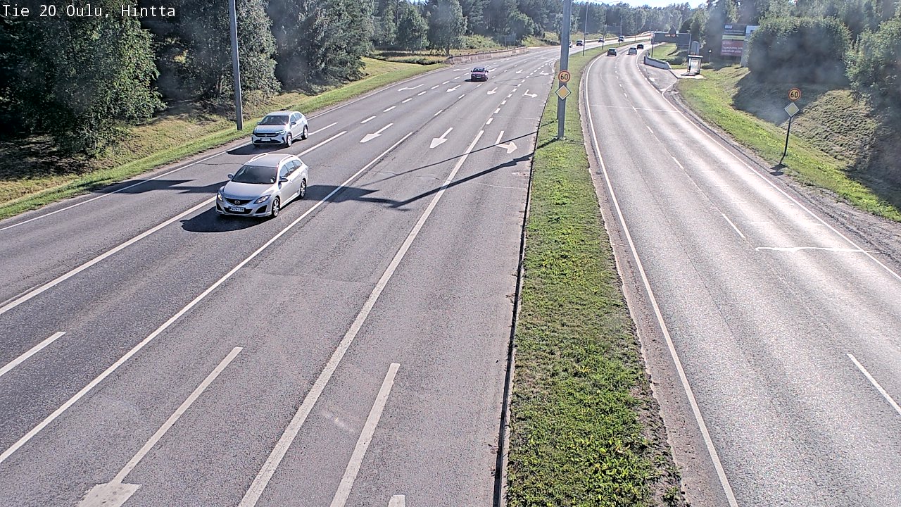 Kelikamerat Kuva Tie 20 Oulu, Hintta, Oulu, Pohjois-Pohjanmaa