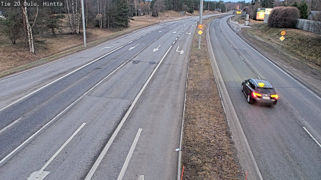 Kelikamerat Kuva Tie 20 Oulu, Hintta, Oulu, Pohjois-Pohjanmaa