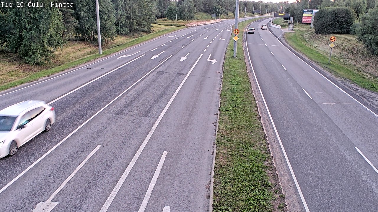 Kelikamerat Kuva Tie 20 Oulu, Hintta, Oulu, Pohjois-Pohjanmaa