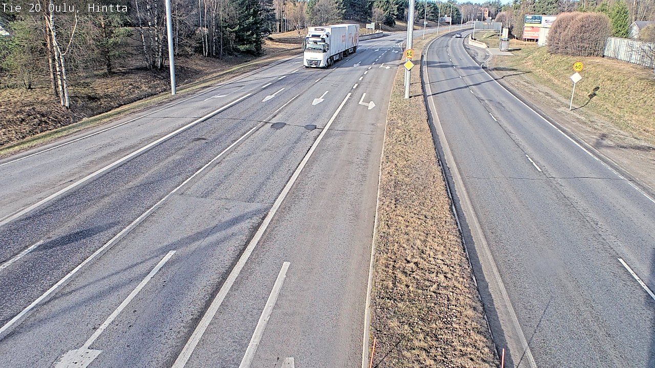 Kelikamerat Kuva Tie 20 Oulu, Hintta, Oulu, Pohjois-Pohjanmaa