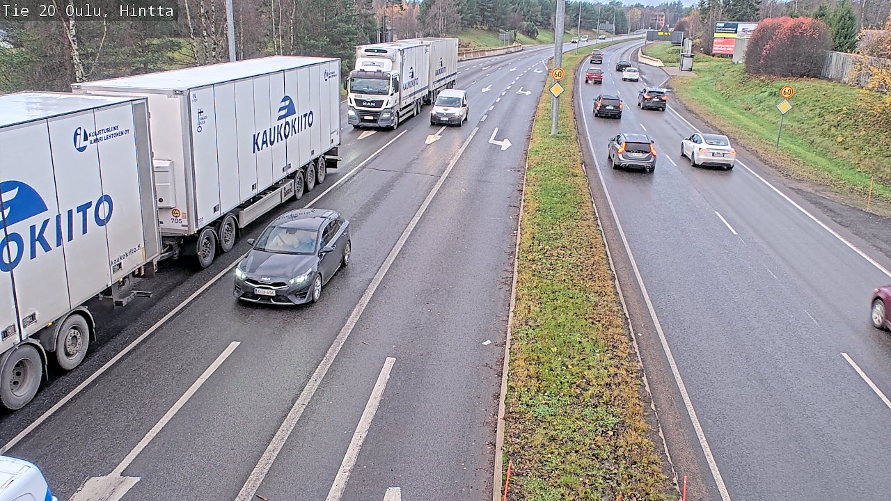 Kelikamerat Kuva Tie 20 Oulu, Hintta, Oulu, Pohjois-Pohjanmaa