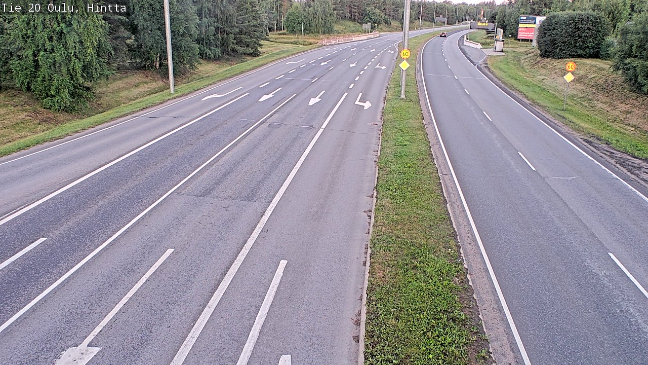 Kelikamerat Kuva Tie 20 Oulu, Hintta, Oulu, Pohjois-Pohjanmaa