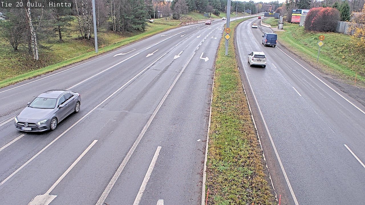 Kelikamerat Kuva Tie 20 Oulu, Hintta, Oulu, Pohjois-Pohjanmaa