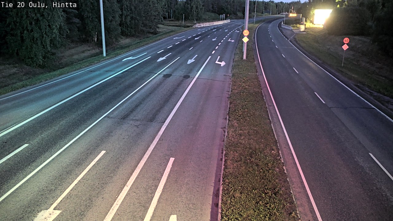 Kelikamerat Kuva Tie 20 Oulu, Hintta, Oulu, Pohjois-Pohjanmaa