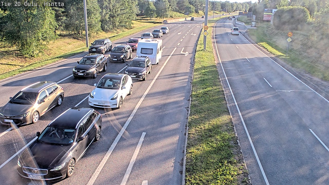 Kelikamerat Kuva Tie 20 Oulu, Hintta, Oulu, Pohjois-Pohjanmaa