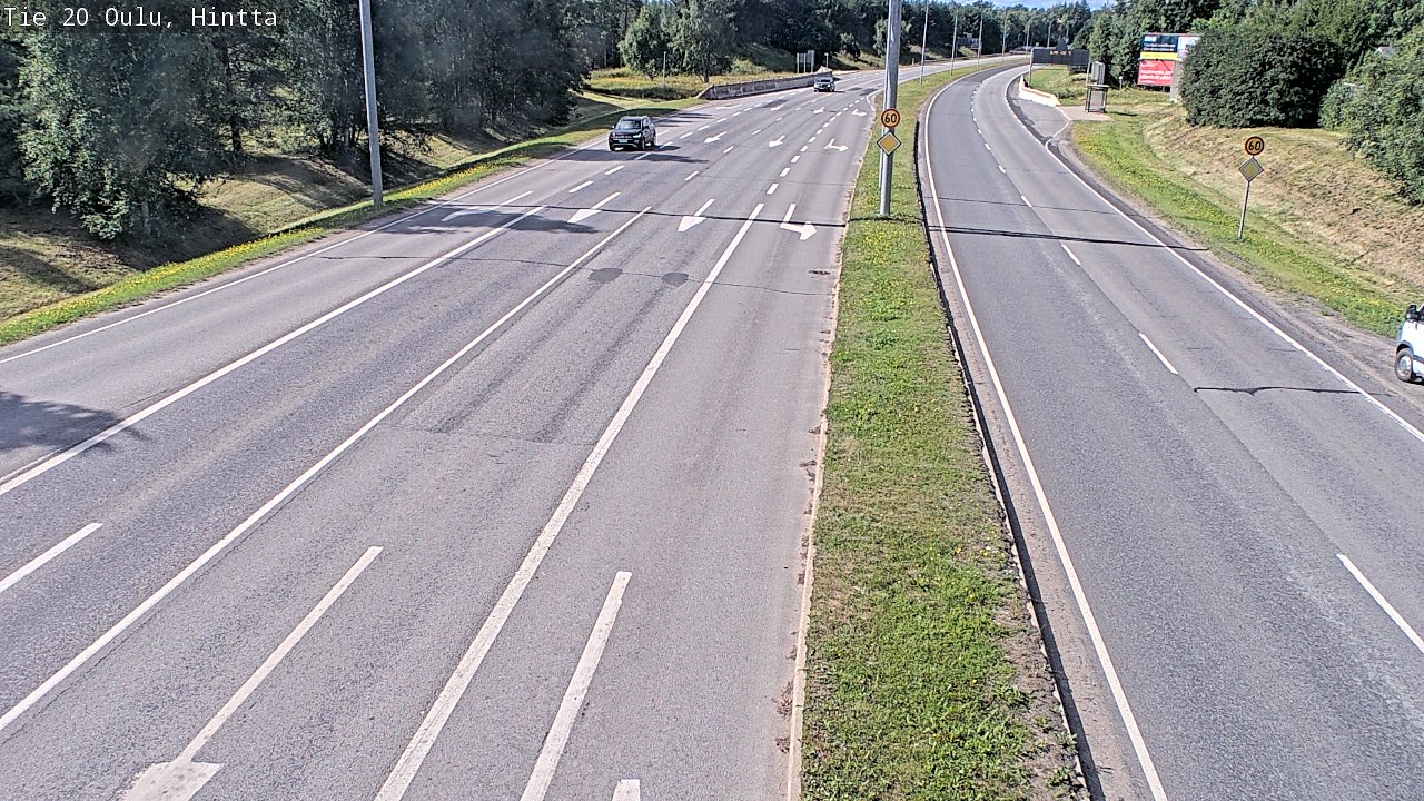 Kelikamerat Kuva Tie 20 Oulu, Hintta, Oulu, Pohjois-Pohjanmaa