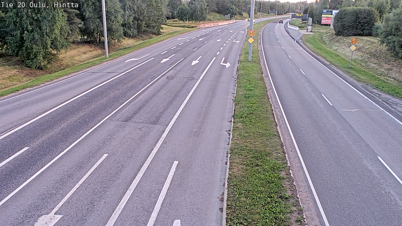 Kelikamerat Kuva Tie 20 Oulu, Hintta, Oulu, Pohjois-Pohjanmaa