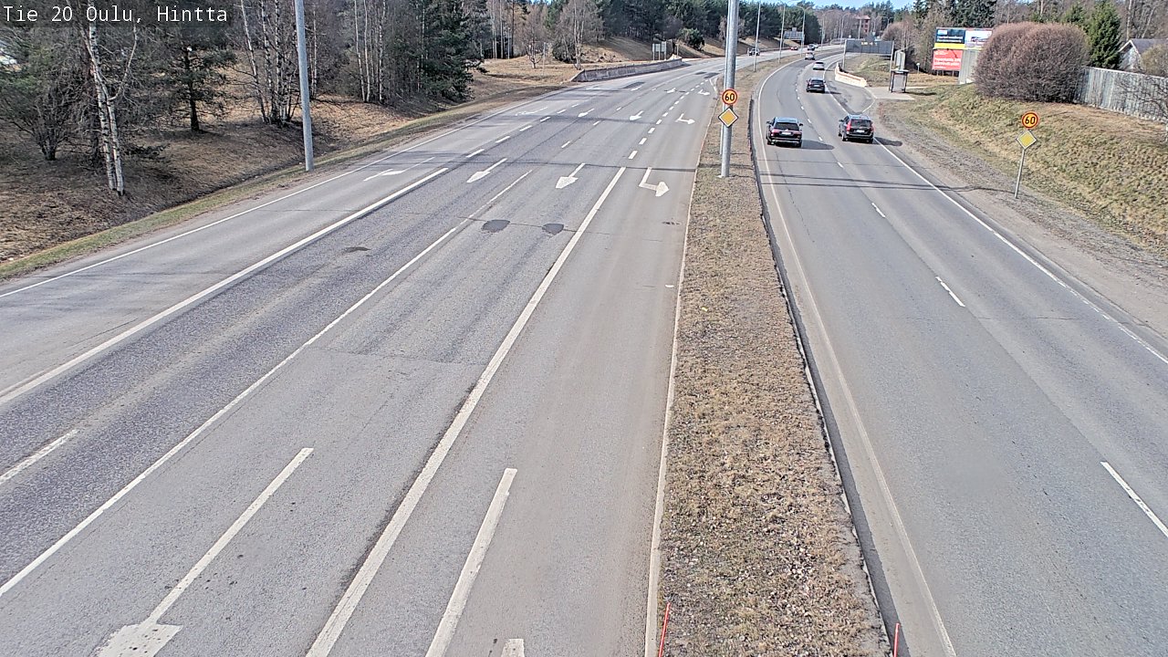 Kelikamerat Kuva Tie 20 Oulu, Hintta, Oulu, Pohjois-Pohjanmaa