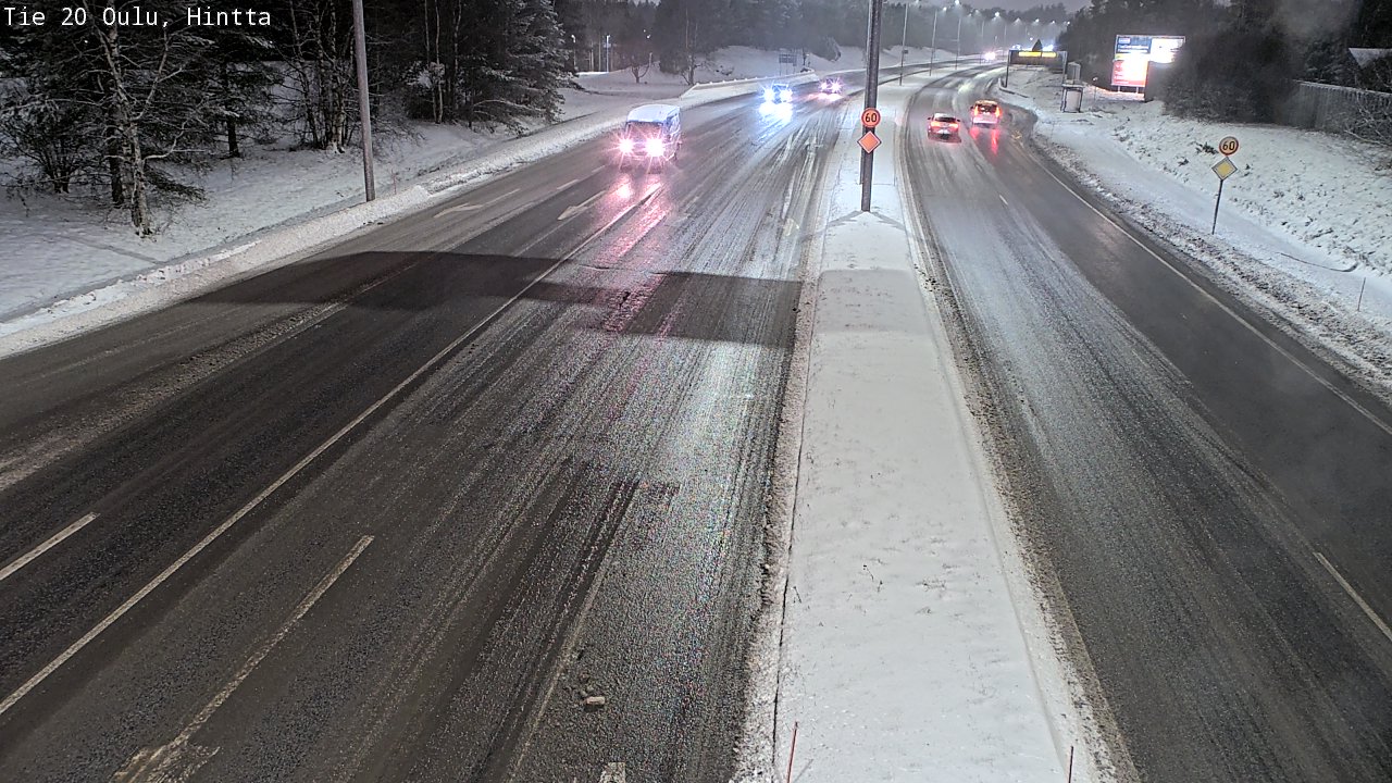 Kelikamerat Kuva Tie 20 Oulu, Hintta, Oulu, Pohjois-Pohjanmaa