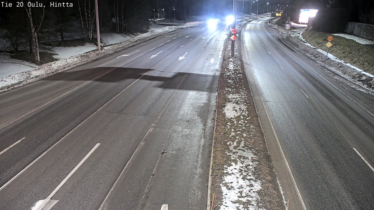 Kelikamerat Kuva Tie 20 Oulu, Hintta, Oulu, Pohjois-Pohjanmaa