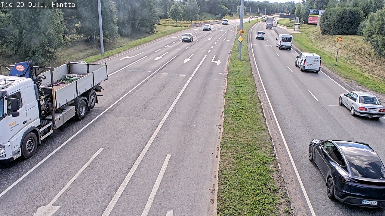 Kelikamerat Kuva Tie 20 Oulu, Hintta, Oulu, Pohjois-Pohjanmaa